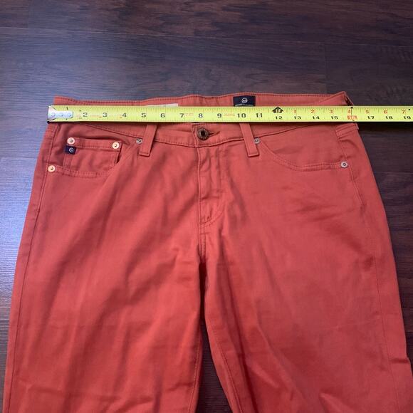 Adriano Goldschmied rusty orange the Stilt cigarette leg jeans size 29 - Picture 10 of 12